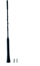 CB Antena Einparts Automotive EINPARTS ANTENA DO RADIA SAMOCHODOWA UNIWERSALNA 24CM FM AM Z ADAPTERAMI M5