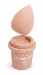 Aptel Gąbka gąbeczka łezka do makijażu (Blendiccino) + etui Kubeczek Berry Frappe