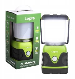 Krups Lampa kempingowa LEPRO 1000lm na baterie (3300002)
