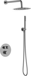 Valvex 2424990-CHR / VALVEX / CANNOLI / ZESTAW PODTYNK TERMOSTAT , CHROM /