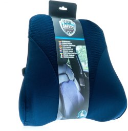Hoalte CARSAFETY ERGONOMICZNA PODPÓRKA LĘDŹWIOWA PIANKA MEMORY DO FOTELA BIUROWEGO