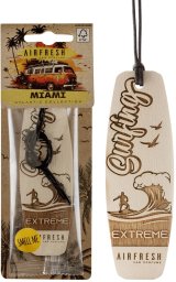 Airfresh AIRFRESH ZAPACH ATLANTIC MIAMI DO AUTA ZAWIESZKA KOKOS GRANAT JEŻYNA 30 D
