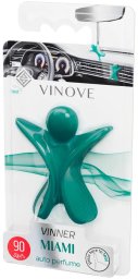 VINOVE VINNER ZAPACH MIAMI DO LUSTERKA I KRATKI WENTYLACYJNEJ CYTRUSY KWIATY PIŻMO