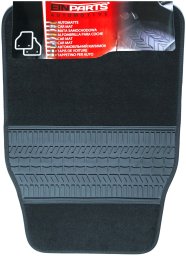 Einparts Automotive EINPARTS DYWANIKI WELUROWE DO AUTA 2 SZTUKI WODOODPORNE Z OBSZYTE KRAWĘDZIE