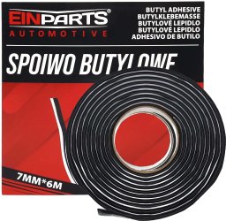 Einparts Automotive EINPARTS KLEJ BUTYLOWY 7X7 MM DO LAMP I KAROSERII ODPORNY NA TEMPERATURY