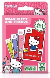 Cartamundi Zestawy gier Shuffle Hello Kitty 4w1
