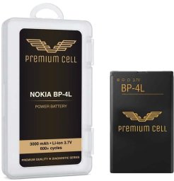 Bateria Nokia Premium Cell bateria do Nokia E52 / BP-4L czarny 600+ Cycles 3000mAh