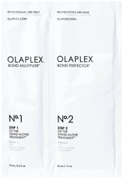 Olaplex Stand Alone Set Olaplex: No.1 Bond Multiplier, Hair Lotion Treatment, Bond Repair, 15 ml + No.2 Bond Perfector, Hair Cream Treatment, 30 ml For Women