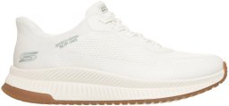 Skechers damskie sneakersy BOBS Squad 4 Staple Look 117624 Wht 38,5