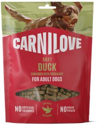 Carnilove Dog Soft Snack Miękkie przysmaki dla psów z kaczką i rozmarynem 200 g