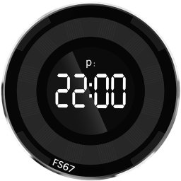 Germes Lab Organizery samochodowe Avant Electronic Parking Disc with Solar Cells (253784)