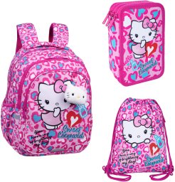 LITTY KITTY Zestaw szkolny Hello Kitty Coolpack (437)