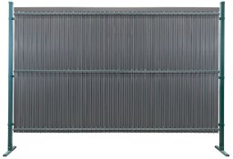 Cavatorta Listwy ogrodzeniowe pionowe szerokie 123x250cm RD03 antracyt komplet (RD03 123B)