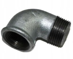 Gebo Kolano 90° nakr.wkr. 1 1/2'' Ocynk