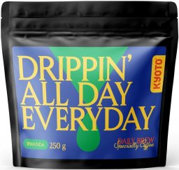 Kawa ziarnista Kyoto Drippin' All Day Everyday Rwanda 250 g