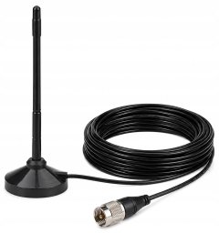 CB Antena Hustler Antena CB Sonar Delta 200 MAG na magnes PL259 50W 26,5-28MHz