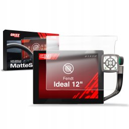 Etui do nawigacji GrizzGlass Folia matowa CarDisplay Protection do Fendt Ideal 12" (2019-2026) (GRZ19666)
