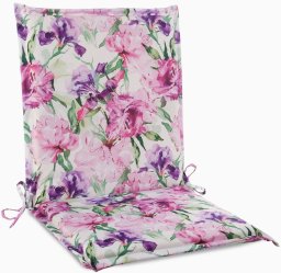 Eurofirany Poduszka ogrodowa GARDEN 45x90x3 cm różowa wodoodporna