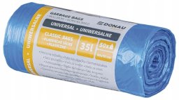 Donau Home uniwersalne 35l 50 szt. niebieskie