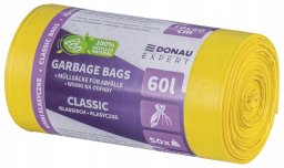 Aglo3 DONAU EXPERT klasyczne LDPE 60l 50 szt. żółte