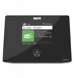 Radio Imperial internetowe DABMAN i420 DAB+ FM BT USB czarne