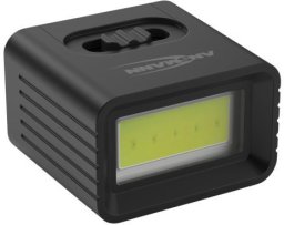 Latarka Ansmann Mini lampka COB LED 3W (zasilana baterią 9V) czarna