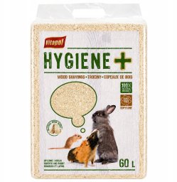 Vitapol Podłoża Trociny dla gryzoni i królika 60l Wood shavings 60L