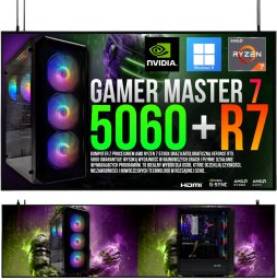 Adronix ZESTAW GAMER MASTER RYZEN 7 32GB RTX 5060 8GB