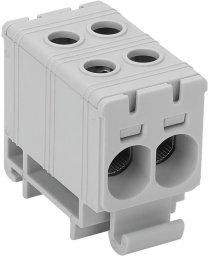 Tracon Electric Złączka kompaktowa na szynę, szara 2.5-35mm2 (FLEAL-35/2)