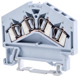 Tracon Electric Fazowy zacisk połączeniowy na szynę TSKC2,5/4D