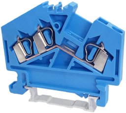 Tracon Electric Szybkozłączki Zerowy zacisk połączeniowy na szynę (TSKC2,5/3D-K)