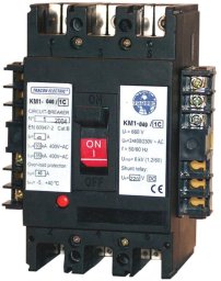 Tracon Electric Wyłącznik kompaktowy 220V DC z wyłacznikem wzrostowym (KM7-630/1C)