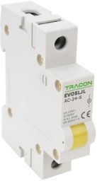 Tracon Electric Lampka modułowa sygnalizacyjna LED żółta 24V AC (SLJL-AC24-S)