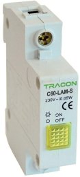 Tracon Electric Lampka sygnalizacyjna żółta (C60-LAM-S)