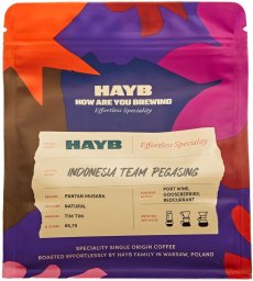 Kawa ziarnista HAYB Indonesia Team Pegasing 250 g
