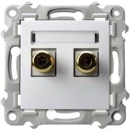 Ospel Gniazdo głośnikowe pojedyncze (GGN-1Z/m/00)