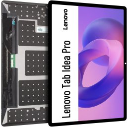 Zila Wyświetlacz IPS LCD do Lenovo Idea Tab Pro Czarny Ekran Oryginał