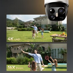 Kamera IP Dreame Zewnętrzna Navo Elite 1 Outcam 360° z panelem solarnym biała (6978950510037)