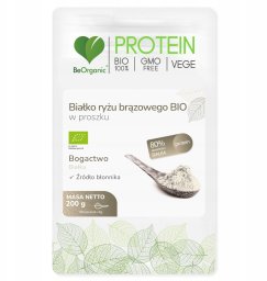 Aliness Suplementy i odżywki dla sportowców Białko ryżu brązowego BIO* w proszku 200g (one size)