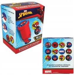 AILEFO Stempelki Sticker Stamper SPIDERMAN