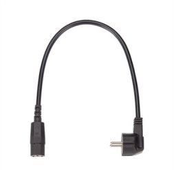 Bachmann Kabel zasilający H05VV-F 3G1.5,sw, L:1.5, CEE7/7 / C13