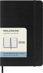 Moleskine Pamiętniki Classic Soft 12M MonthNote Pocket (DSB12MN2Y26)