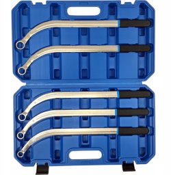 Aptel Zestaw kluczy do napinaczy pasków wielorowkowych 5 el SilverTools S11950