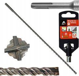 Wiertło Allbe do betonu SDS Plus 8x460 mm krzyżowe zbrojony