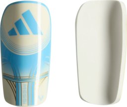 Adidas Ochraniacze piłkarskie adidas Messi SG EU Club biało-niebieskie KV8451 S