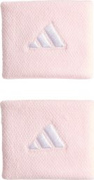 Adidas Frotka na rękę Tennis Wristband Small 2 szt. jasny róż KX6836 Dorośli M/L