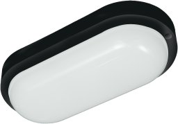 Sefa Verlag Oprawa kanałowa LED Davo Owal 8W 4000K IP64 czarna