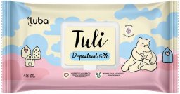 Luba Chusteczki nawilżane D-pantenol 5% Tuli 48 sztuk