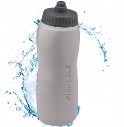 PowerNeed Bidon sportowy Szary 1L TPX9054