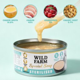 SOUL FARM WILD FARM Special Soup 80g Sterilised aromatyczna zupka